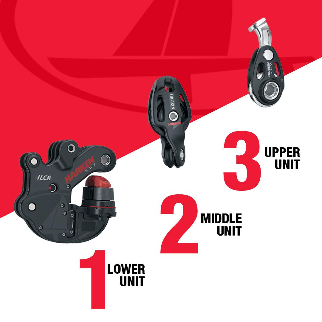 ILCA Harken Mk2 Vang Lower Unit